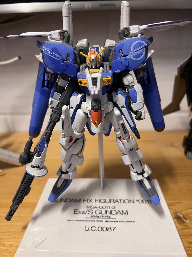 Metal build Gundam Fix Figuration EX-S 303E plan deep striker, 興趣及遊戲 ...
