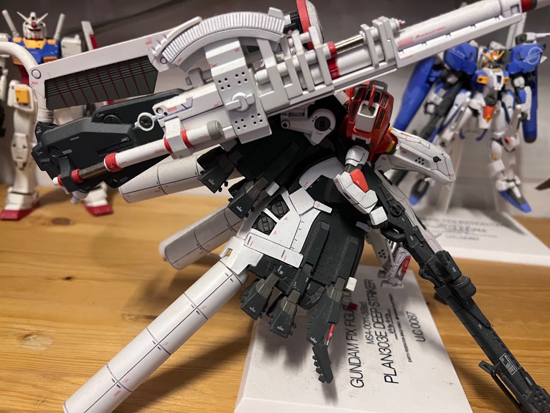 Metal build Gundam Fix Figuration EX-S 303E plan deep striker, 興趣及遊戲 ...