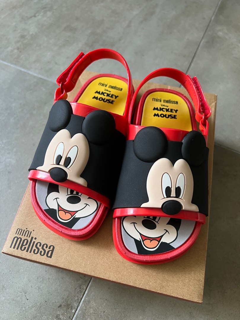 Mini melissa cheap mickey sneakers