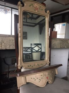 Mirror and console table for sale