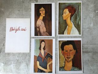 Modigliani Art Postcards 16 x 11cm  Unused