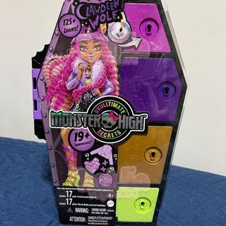 monster high g3 skulltimate secrets series 1 clawdeen wolf