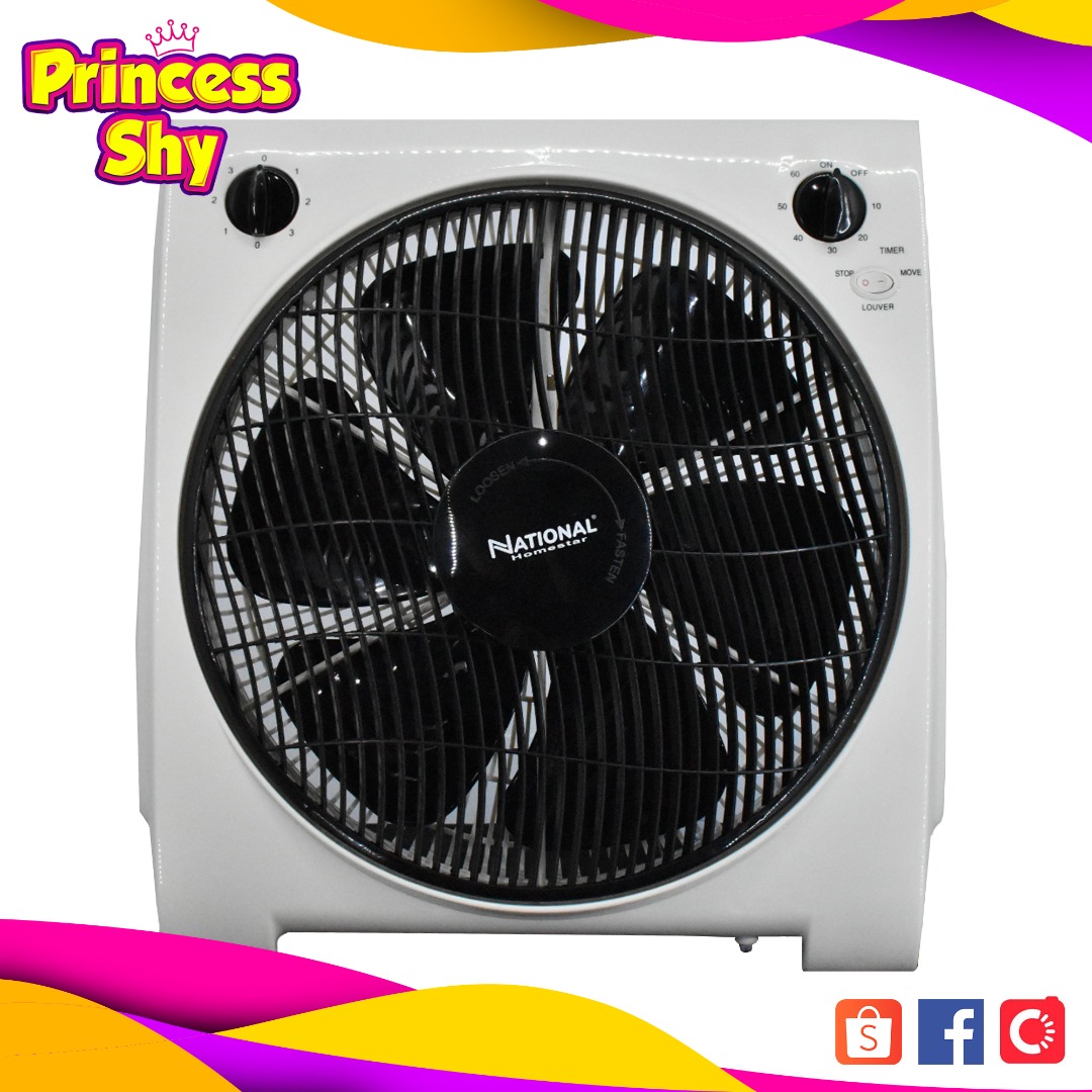 National Homestar 14-inch Box Fan, TV & Home Appliances, Air ...