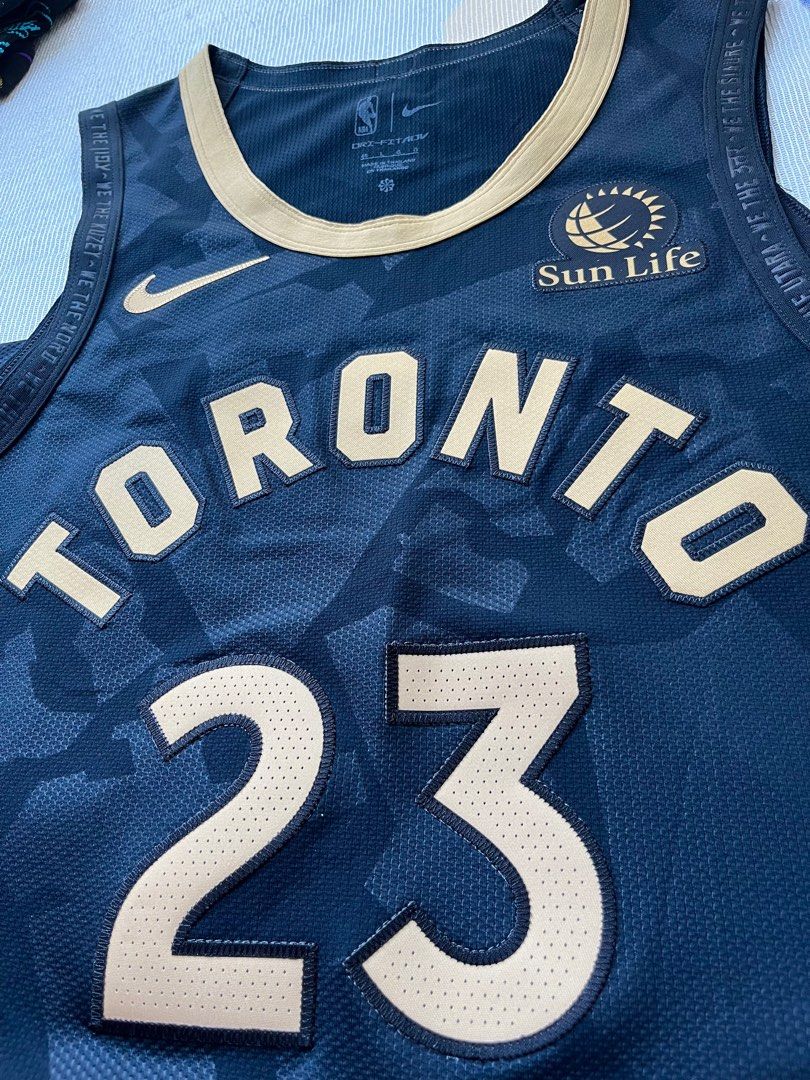 Authentic Team Issued Fred Vanvleet Toronto Raptors City Jersey Size 48 NBA  Nike