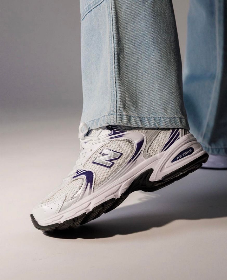 New Balance 530 White Navy Women s Fashion Footwear Sneakers on
