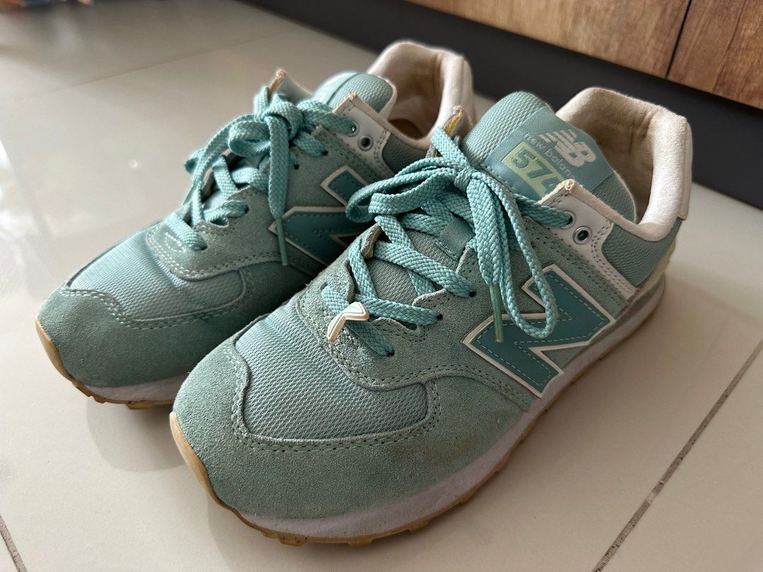 New balance wl574 shop turquoise