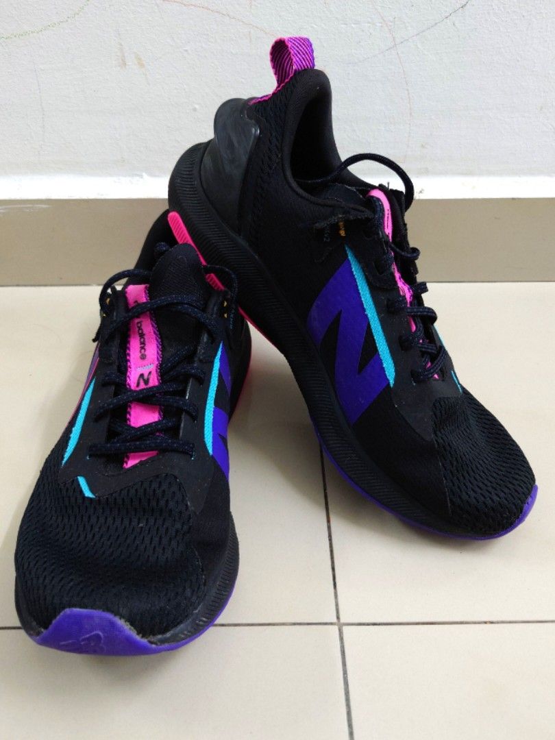 New Balance Men Fuel Cell Propel Remix V2 Black/Pink/Purple UK8 US8.5
