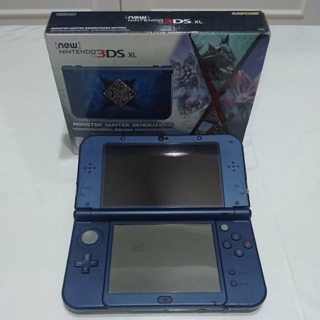 New Nintendo 3ds Xl Konsole Monster Hunter Generations Edition New Nintendo 3DS XL (Monster Hunter Generations Edition) with 3 monster