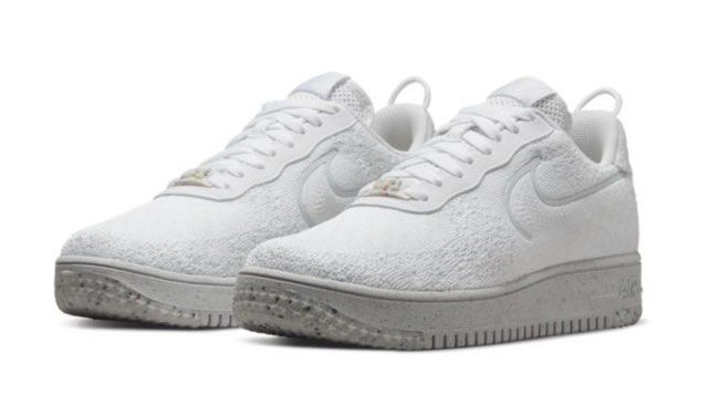 Nike air force 1 flyknit triple white new arrivals