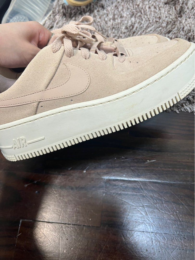Nike Air Force 1 dusty pink Women s Fashion Footwear Sneakers on Carousell