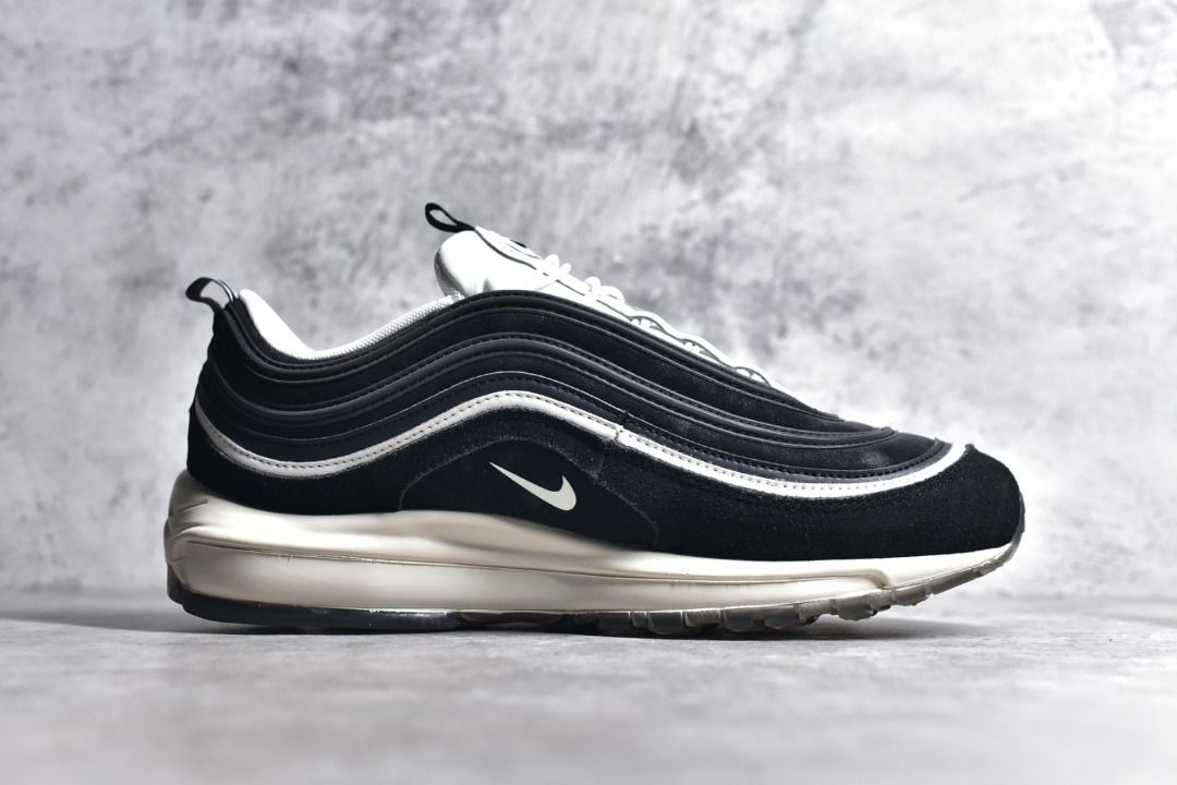 Nike air max clearance 9 premium black white