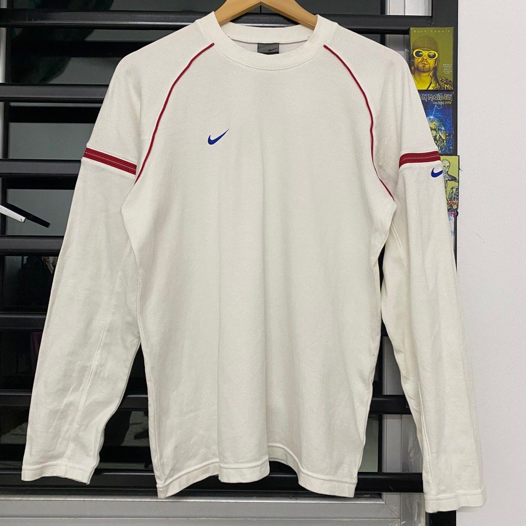 double nike swoosh shirt