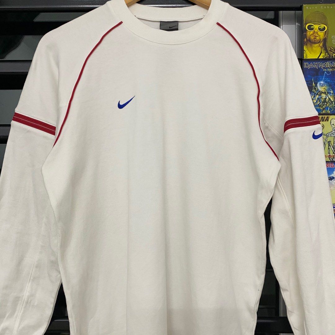 double nike swoosh shirt