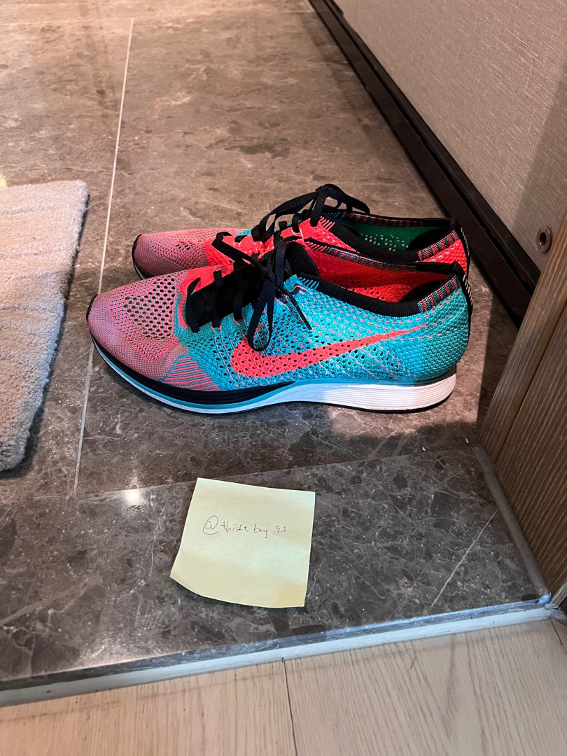 Nike flyknit racer hyper jade store