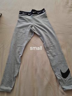 nike gray high waist sweatpants