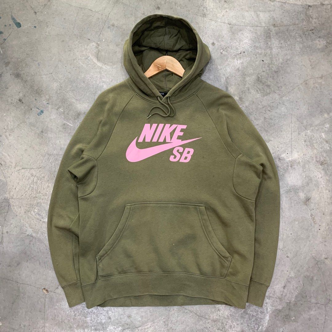 Pink nike sb online hoodie