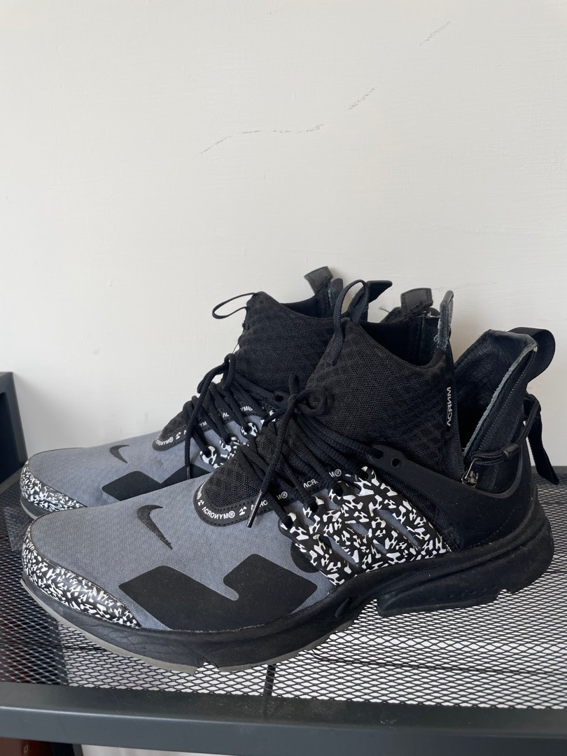 Nike x Acronym Air Presto Mid / US12, 他的時尚, 鞋, 運動鞋在旋轉拍賣