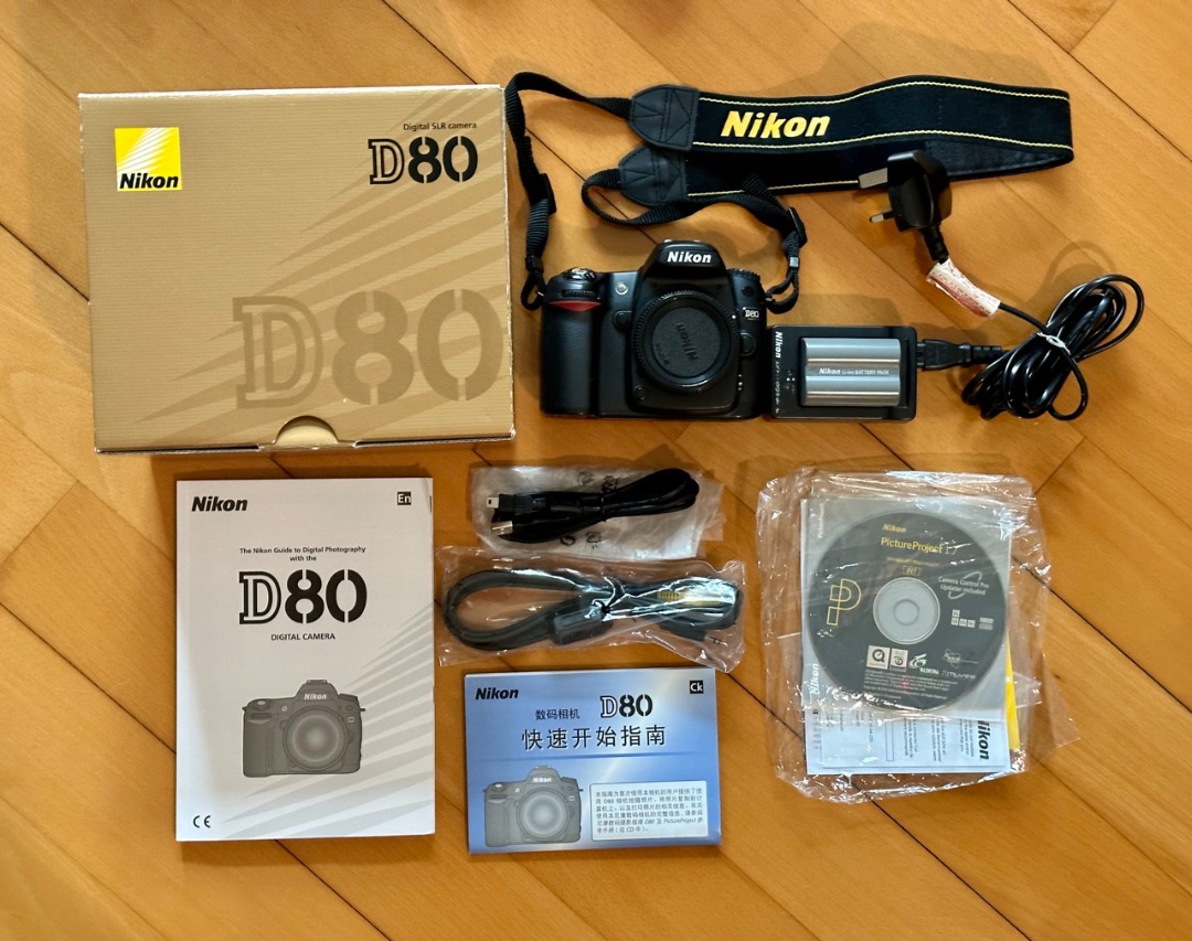 Nikon D80 機身(有Err問題，需自行維修) / 齊原廠配件, 攝影器材, 相機