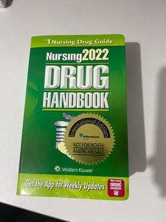 Nursing Drug Handbook 2022