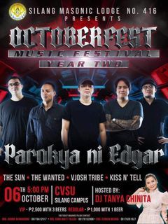 Octoberfest Music Festival Featuring Parokya Ni Edgar