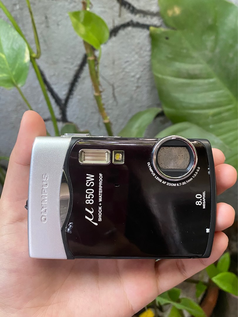 OLYMPUS STYLUS 850 SW, Photography, Cameras on Carousell