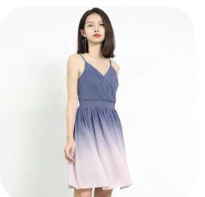 Ombre dress taobao top