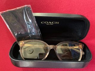 Original Coach Eyeglass HC6138U Transparent Pink