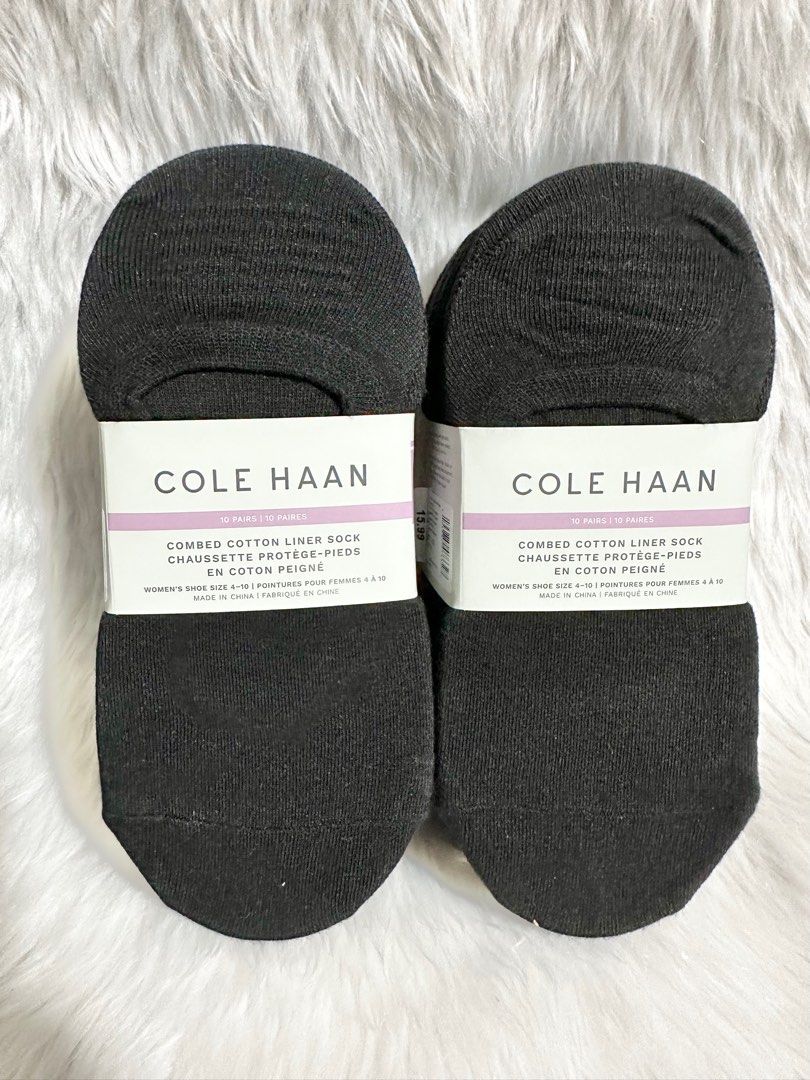 Cole Haan Men's Liner Sock, 10-pair