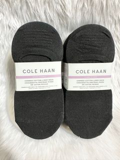 Original Cole Haan 10 pair Women’s Combed Cotton Liner  Socks