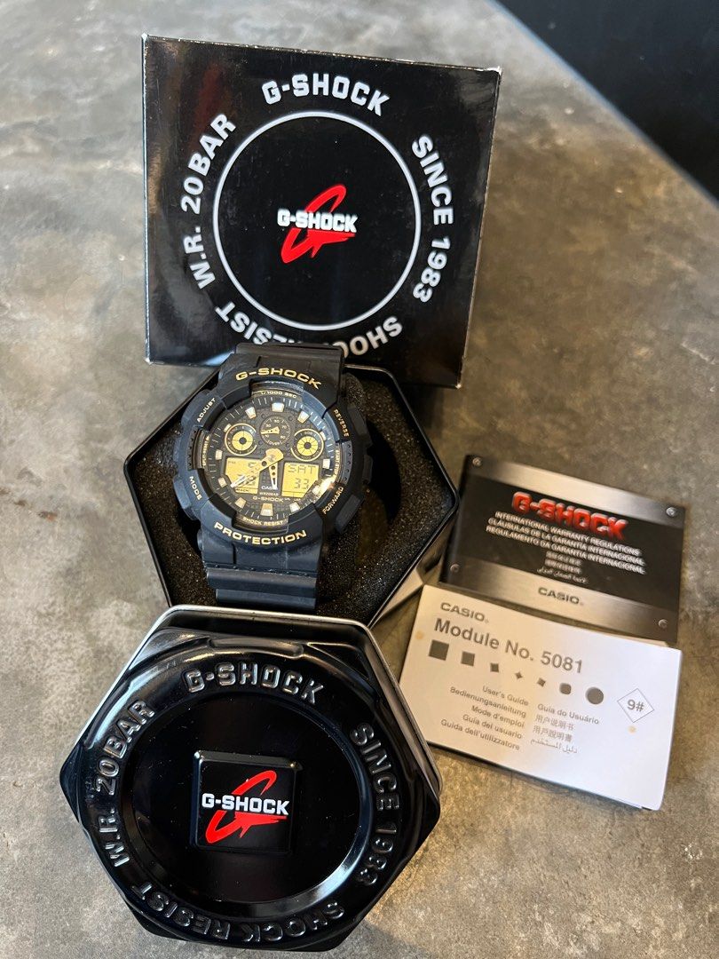 Casio g store shock ga 100gbx