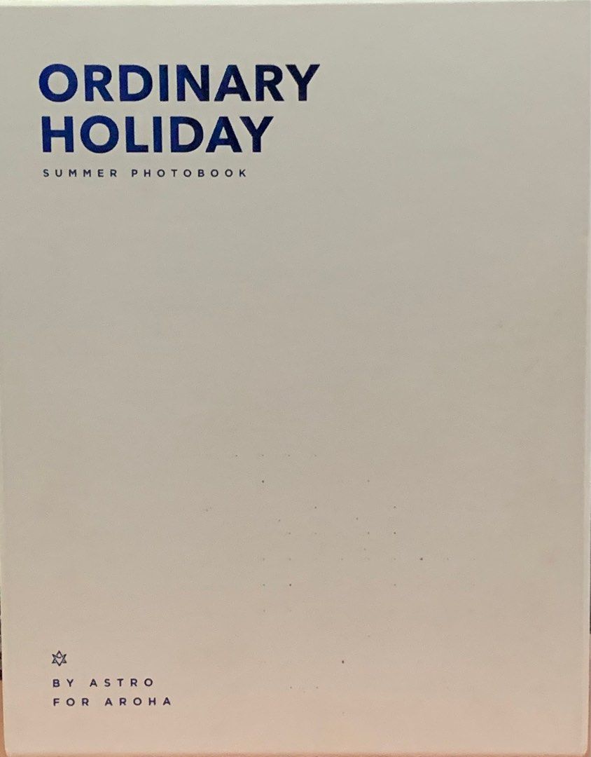 Original Holiday Summer Photobook ASTRO CD Album, Hobbies & Toys ...