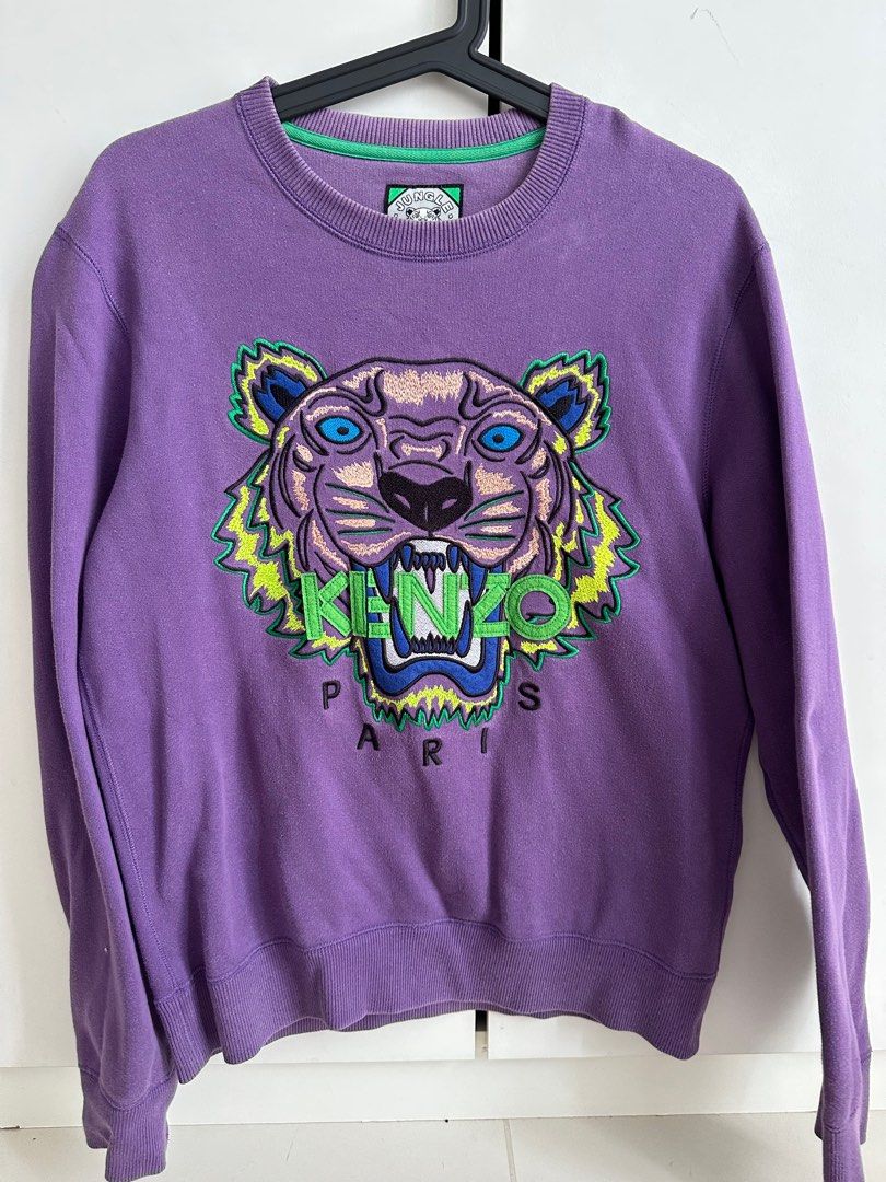 Kenzo sales sweatshirt purple