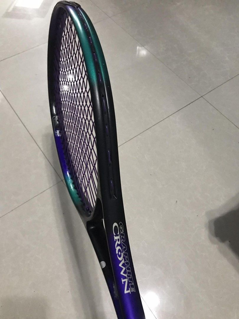 Prince Original Racket Original Prince Tennis Racket Graphite Crown, Sports Equipment, Sports ...
