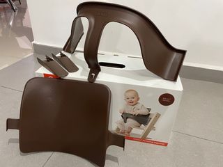 Original stokke babyset and tray