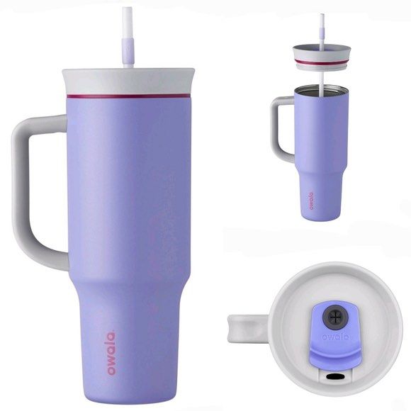 Owala, Dining, Owala 4oz Stainless Steel Tumbler With Handle Whimsical  Daydream Cup Mug