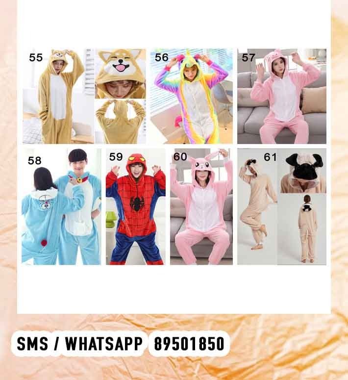 Animal Onesie Adult Kid Fleece Unisex Kigurumi Pajamas Cosplay Costume  Sleepwear