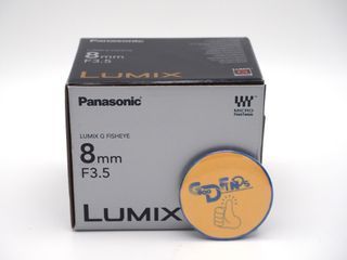 Panasonic Lumix 8mm f3.5 Fisheye lens for m4/3