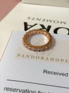 Pandora Row eternity ring