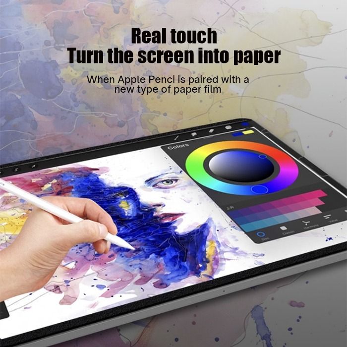 For iPad 10th Magnetic Paper Feel Film For iPad Pro 12.9 11 Air