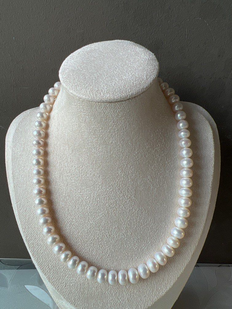 Cheap white discount pearl necklace