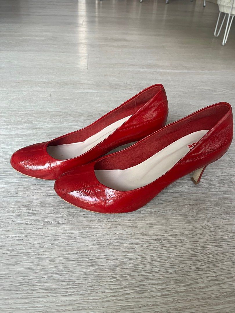Red heels size 9 outlet