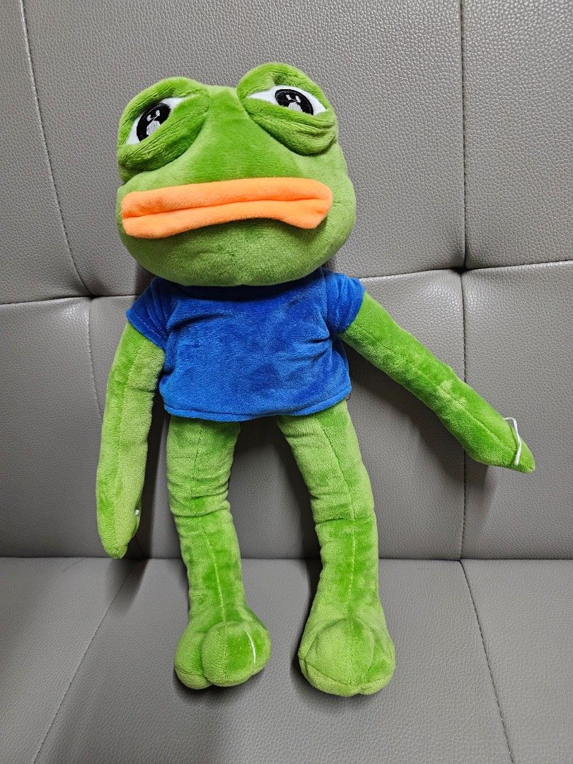 Pepe 青蛙公仔手腳有鐵線, 興趣及遊戲, 玩具& 遊戲類- Carousell