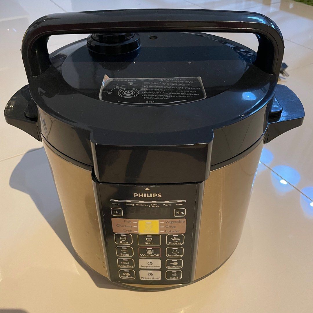 How to steam using philips pressure cooker on sale