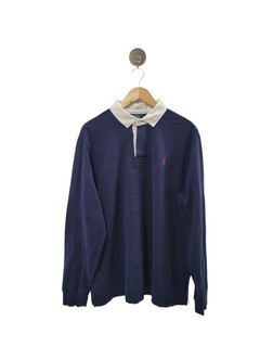 ‼️Pit25 Ralph Lauren Rugby Collar Tee