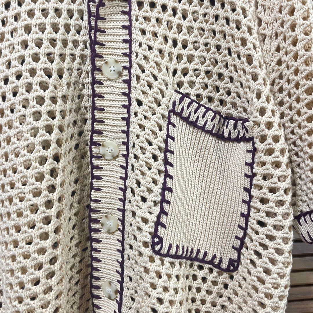 plateau studio - dong dong boro knit shirt (sample), 他的時尚 