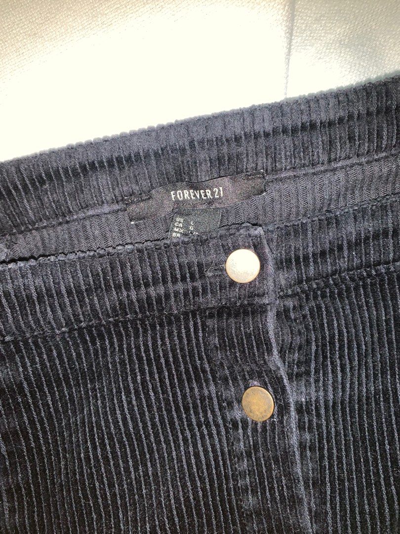 PLUS SIZE CORDUROY SKIRT Women s Fashion Bottoms Skirts on