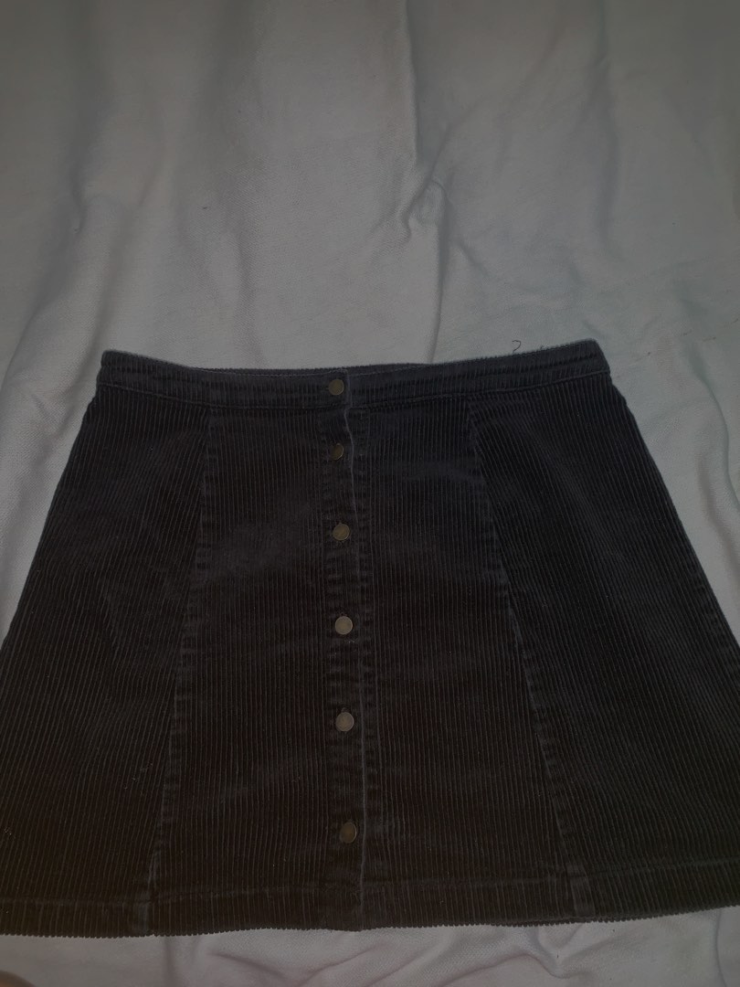 PLUS SIZE CORDUROY SKIRT Women s Fashion Bottoms Skirts on