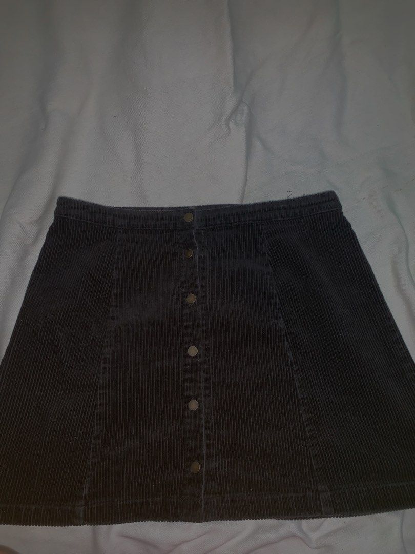 PLUS SIZE CORDUROY SKIRT Women s Fashion Bottoms Skirts on