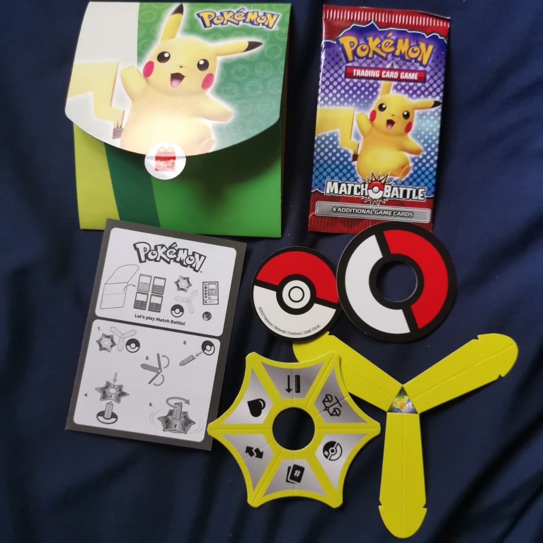 pokemon trading card game 2 booster packs Pokemon Pikachu Matchem Catchem Game - 1999 - Milton Bradley - Great C main image 0