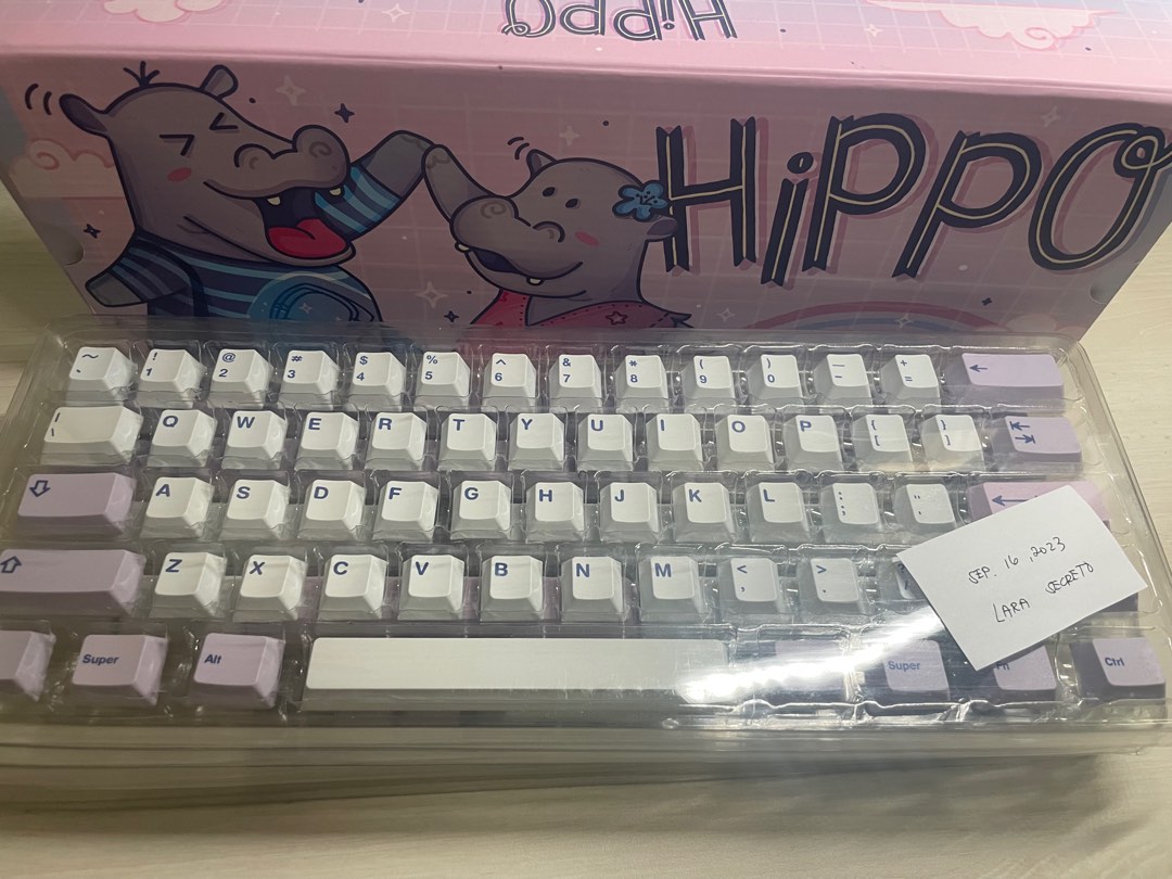 Polycaps Hippo Keycaps, Computers & Tech, Parts & Accessories, Computer